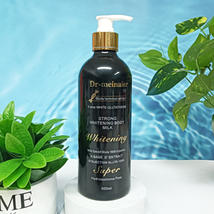 Loción corporal blanqueadora de Etiqueta Privada, crema humectante para blanquear la piel, crema blanqueadora de leche para el cuerpo más joven - Product Image 2