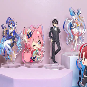Custom Acrylic Standee High Quality Popular <strong>Display</strong> Transparent Desk Decoration Printed Charm Cute Anime Cartoon Acrylic <strong>Stand</strong> - Product Image 5