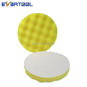 EVERTOOL Profesional 7 1/2 pulgadas 190mm Almohadillas de pulido de coche Pulido de 3 pasos con compuesto de espuma REDONDA/Pulido/Acabado <span class=keywords><strong>Cr</strong></span> Esponjas - Product Image 2