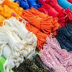 Bonne perméabilité à l'air, fil de coton et corde de chanvre de différentes couleurs