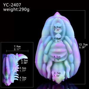 YOCY Triangles <span class=keywords><strong>Strapon</strong></span> <span class=keywords><strong>Sex</strong></span> Grinder 10 Mode Vibrator Stimulator Penggiling & Penusuk Seks untuk Wanita Pria Foreplay - Product Image 6