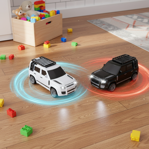 AJB 27MHz Scala 1/14 Veicolo Fuoristrada in Plastica a Sei Ruote con Dimostrazione a un Tocco, Simulazione Spray, Telecomando e Cavo USB - Product Image 4