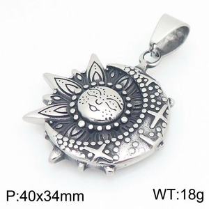 Gioielli alla Moda, Collana con Pendente Occhio di Horus in Stile Antico Egizio, in Acciaio Inossidabile per Uomo, Accessorio di Moda - Product Image 5