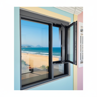 Ventana de PVC con Persiana Enrollable Integrada y Vidrio Templado para Baño y Entrada, Antirrobo, con Certificación Energy Star y Garantía de 5 Años