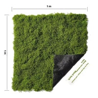 Tissu Durable de haute qualité gazon en mousse artificielle pelouse bionique immortelle Micro paysage plante verte aménagement paysager Pâques