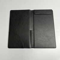 Porte-documents en PU de haute qualité personnalisé, porte-documents de caisse, porte-menu en cuir PU, porte-documents A4