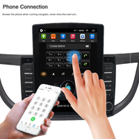 Radio para Auto de 9.7 Pulgadas con Pantalla Táctil, Compatible con Carplay y Android Auto, Reproductor de DVD para Honda CRV 2012-2016
