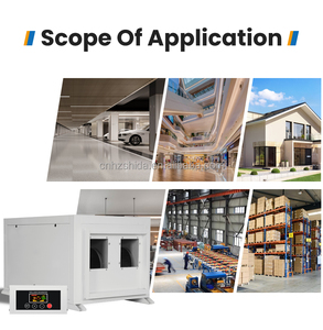 Chất lượng tốt nhất 168L không khí Trần Máy hút ẩm cho sử dụng nhà treo tường Duct với tự động rã đông chế độ điện thư viện Hot Bán - Product Image 6