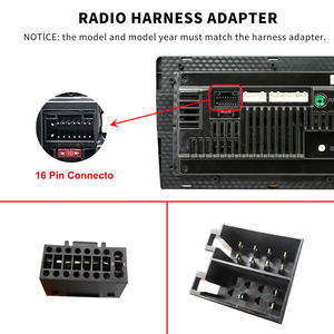 <span class=keywords><strong>Adaptateur</strong></span> de faisceau de câblage ISO, pour <span class=keywords><strong>autoradio</strong></span> Android <span class=keywords><strong>2</strong></span> <span class=keywords><strong>Din</strong></span> avec 16 broches, câble électrique automobile, Plug and Play - Product Image 6