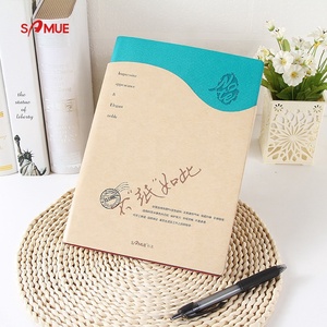 Cuaderno de tapa blanda diario de cuero PU personalizado con logotipo impreso A5 - Product Image 2