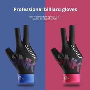 Gants de billard en coton/spandex, mise à niveau hivernale, salle de billard spéciale, hommes et femmes, <span class=keywords><strong>tennis</strong></span> de table, sport, haute élasticité, respirant - Product Image 2