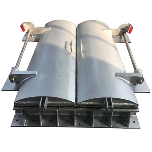 Vanne à opercule latérale en acier inoxydable à économie d'énergie, vanne de drainage, vanne à opercule pour eaux usées, anti-refoulement - Product Image 1