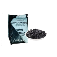 Charbon actif granulaire à base de charbon à haute valeur d'iode 1000 mg/g, mailles 8x30 12x40 pour le traitement des eaux industrielles