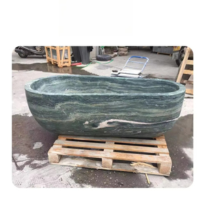อ่างอาบน้ำหินอ่อนคาลาคัตต้าแบบมันเงา ดีไซน์ใหม่ หรูหรา สำหรับห้องน้ำโรงงาน - Product Image 1