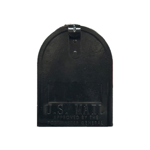 Buzón de Correo Galvanizado Estilo Americano Vintage de Hu-buy, Buzón de Metal Creativo para Villa, Accesorio de Fotografía, Adorno - Product Image 4