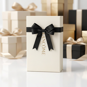 Ruban de Noël pré-noué en satin polyester et gros-grain, élastique, 10 cm, avec boucle, personnalisable, échantillon gratuit, par E-Magic Factory - Product Image 2