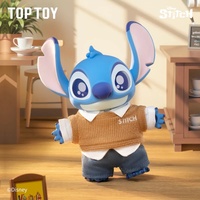 Llavero de Peluche Oficial TPTY Stitch Dress up Show Series, Caja Sorpresa Coleccionable, Juguete Auténtico para Regalo de Cumpleaños