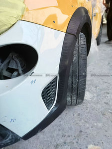 Nuevas Extensiones de Guardabarros Delanteros de Carrocería Ancha Tipo EPA para Fiat 595 695 Abarth S4, Marca EPR, 4 Piezas - Product Image 3