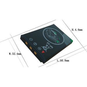 For Canno NP-20 <b>Rechargeable</b> <b>Battery</b> 550mAh Black Camera Digital <b>Battery</b> - Product Image 2
