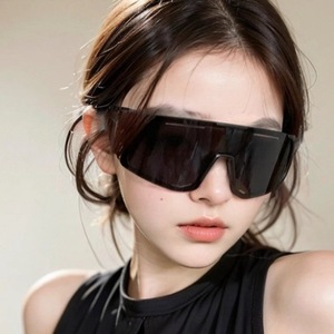 แว่นกันแดดปั่นจักรยานแบบเต็มกรอบ UV400 โพลาไรซ์กันลม แว่นตากีฬากลางแจ้งอเนกประสงค์ 2024 - Product Image 1