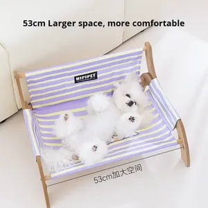 Eco-Friendly Rectangle Pet <strong>Bed</strong> for Spring Summer Four-Season Moisture-Proof Recliner Ball-Chasing <strong>Dog</strong> Classic <strong>Fashion</strong> - Product Image 1