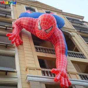 Populaire géant gonflable <span class=keywords><strong>Spiderman</strong></span> dessin animé personnage gonflable modèle héros thème publicité gonflable pour la décoration <span class=keywords><strong>de</strong></span> fête - Product Image 5