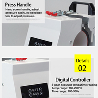 Presse à Chaud Manuelle Auplex pour Sublimation et Impression Numérique, Tasses, Gobelets à Bière, Composants Automatiques