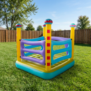 Castillo inflable de PVC personalizado de la mejor calidad, juguete inflable para niños pequeños, trampolín de diversión para saltar o rebotar en interiores o exteriores - Product Image 4