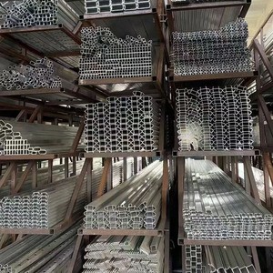 Profilés et portes de garage en aluminium extrudé architectural 6063 pour murs-rideaux - Product Image 3