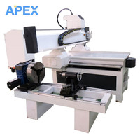 Chine APEX usine approvisionnement haute qualité CNC routeur 6090 pas cher CNC Machine Kit Mini bureau 2.2kw 6090 CNC routeur