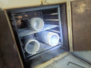 Bobine/colonnes revêtues à trois pinces sanitaires à extracteur en boucle fermée avec revêtement en PTFE - Product Image 3