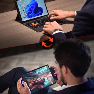 ONE-NETBOOK OneXPlayer X1 Pro เครื่องเล่นเกมพกพา หน้าจอสัมผัส 2.5K ขนาด 10.95 นิ้ว คอนโทรลเลอร์แบบถอดได้ แบตเตอรี่ 16890mAh ระบบปฏิบัติการ Win 11 รุ่น EDA0079280 - Product Image 5