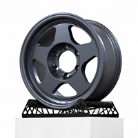 Ruedas de Aleación de Aluminio 6061-T6 para Automóviles de Pasajeros, Rueda de Coche Forjada de una Pieza, 16 17 18 Pulgadas -5mm 0mm 15mm ET 5x120 6x115 6x139.7 PCD