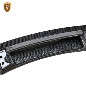 Aileron arrière de queue de canard de voiture de Style <span class=keywords><strong>SC</strong></span> pour aile en Fiber de carbone sèche Porsche 992 - Product Image 6