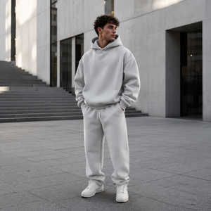 Sudaderas con Capucha de Algodón Personalizadas al por Mayor, Sudadera Lisa de Felpa Francesa, Diseño con Logotipo Impreso, Sudadera de Alta Calidad para Hombre - Product Image 3
