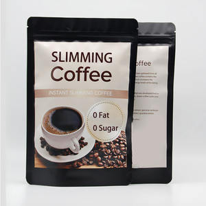 El mejor café negro adelgazante de China, Fitne, café, té con leche, envoltura para el vientre para quemar calorías, degustación neutra envasada en una bolsa hecha en EE. UU. - Product Image 1
