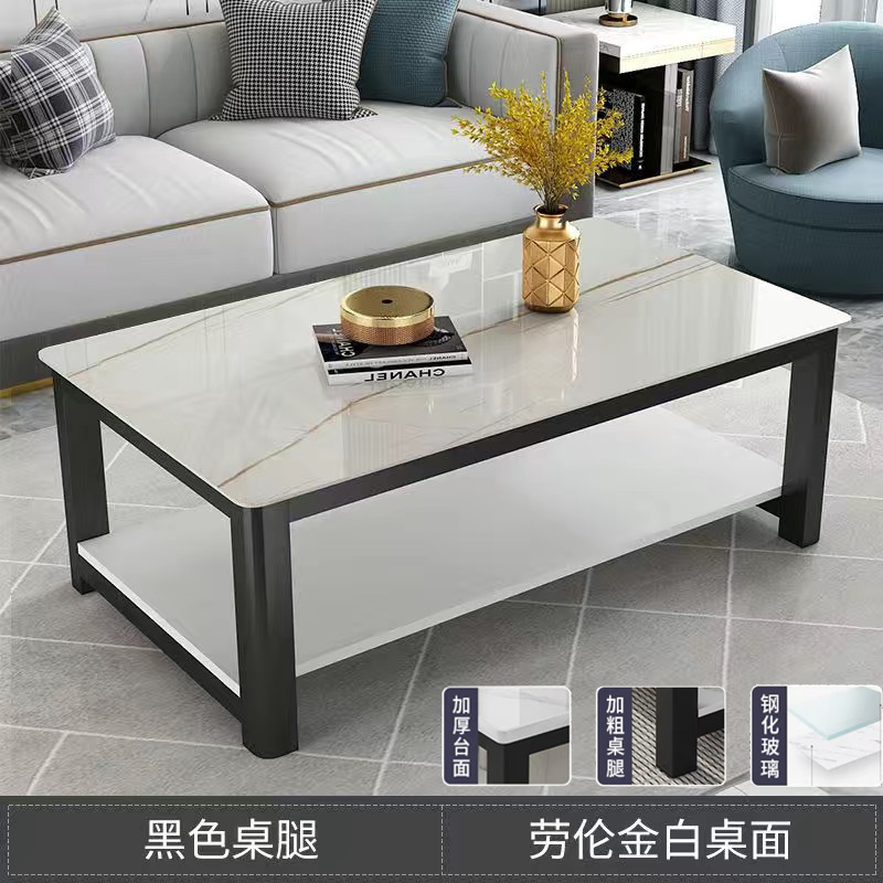 Cara de platino, patas de acero al carbono negro, blanco -- Dongxu