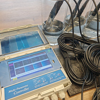 Analyseur d'oxygène dissous optique multi-canaux, protection IP68, protocole RS-485/Modbus pour l'aquaculture et l'élevage de poissons