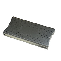 JQ-QXH008 Kit d'instruments chirurgicaux, plateaux médicaux, boîte de pinces pour anévrismes, contenants de désinfection et de stérilisation, boîte de clips pour anévrismes