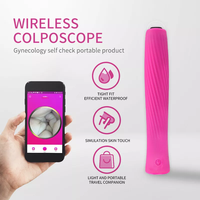 Tragbare sichtbare Vibration Digital Video Elektronische 1080P 480P HD Wifi Kolposkop Kamera Endoskop Gynäkologie Selbst untersuchung Erkennung