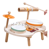 Childhood Unlimited Musical Instruments Multifunctional Wooden Percussion Instruments Knocking Educational Toys