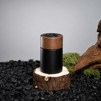 Diffuseur d'arômes de riz pour la maison, pot-pourri, aromathérapie aux grains chauds, coffret cadeau écologique en bois de santal pour chambre, bureau, armoire