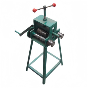 SWG-38 Hot Sale Small Iron/Steel/Copper/Aluminum Multi-Function Pipe Roll Bending Machine Round Tube Machine Manual Pipe Bender - Product Image 2