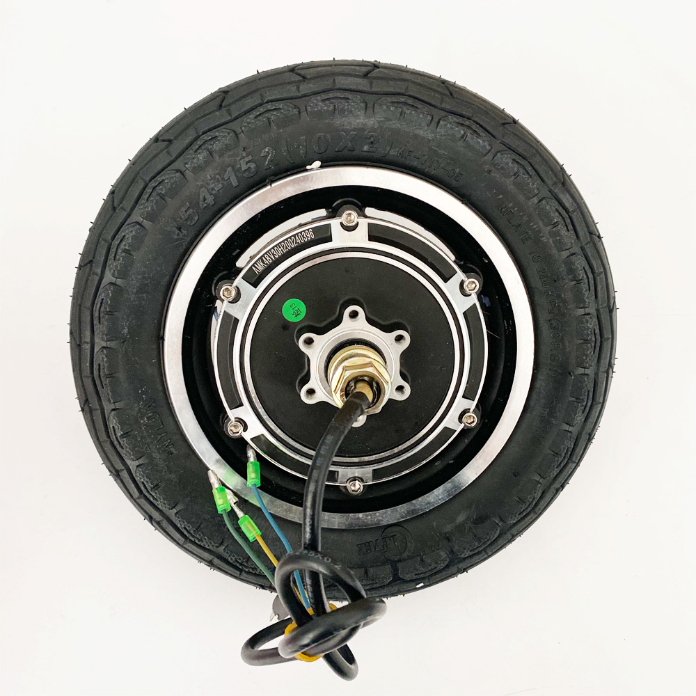 10-дюймовый электрический скутер бесщеточный вентилятор постоянного тока Бесщеточный 24 36 48 V 350 W, фара для электровелосипеда в e скутер электрический мотор эпицентра деятельности колеса 24 36 48 Вольт 350 Вт 10 дюймов дисковый тормоз