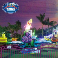 Parc d'attractions Fairground Attraction Rotating Happy Conch Rides à vendre