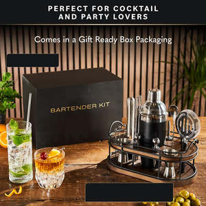 Bán buôn thanh công cụ Set khung gỗ Cocktail Shaker Set với <span class=keywords><strong>Bars</strong></span> cho bartender Kit Set thép không gỉ vàng OEM & ODM <span class=keywords><strong>bar</strong></span> nhà - Product Image 6
