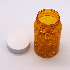 Free Samples Wholesale 150ML/CC PET Plastic Orange Bottle For Medicine Pill Supplement Bottle