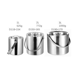 Bassin à <span class=keywords><strong>Champagne</strong></span> en Acier Inoxydable Vin Rouge Grand Seau à Glace Plateau à Poinçons Seau à Glace Bar Ktv Pour Caperdonich Laurent-Perrier - Product Image 6