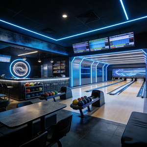 Proyecto Llave en Mano de <span class=keywords><strong>Bar</strong></span> de Entretenimiento y Salón de <span class=keywords><strong>Bolos</strong></span> con Equipamiento Premium, Instalación de Mini <span class=keywords><strong>Bolos</strong></span> y Bolas de <span class=keywords><strong>Bolos</strong></span> - Product Image 4