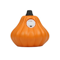 Décorations d'Halloween en plastique : Lanternes citrouilles, décors de scène, accessoires lumineux, accents pour maison hantée, idéaux pour les photos